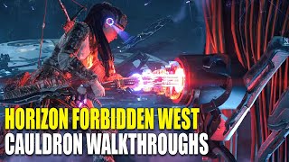 Horizon Forbidden West All Cauldron Locations amp Walkthroughs [upl. by Hylton8]