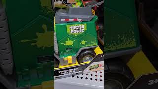 Teenage Mutant Ninja Turtles Thrash N Battle Garbage Truck Toy at Walmart Donatello [upl. by Aurie835]