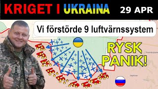 29 Apr Situationen Vänd Fort Ukrainarna Skaffar Sig Luftherravälde amp Förstör Ryska Konvojer [upl. by Einnep]