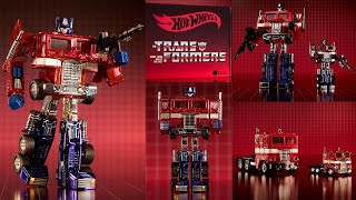 Mattel Creations Hot Wheels x Transformers 164 Scale G1 OPTIMUS PRIME  Better than MISSING LINK [upl. by Jolda]