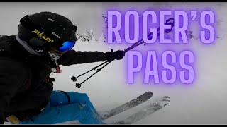 Rogers Pass Ski Touring from AO Wheeler Hut [upl. by Ardnatal]