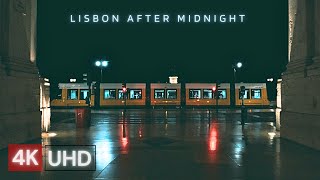 4K Lisbon Night Walk  Exploring Vibrant Nightlife after Midnight [upl. by Velleman]