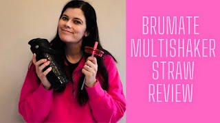 BruMate Multishaker Straw Review [upl. by Limaa536]