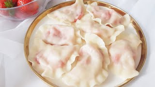 Jak zrobić najlepsze pierogi z truskawkami🍓 Przepis na idealne ciasto na pierogi [upl. by Lion]