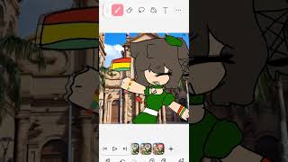 BOLIVIA SANTA CRUZ ❤️💛💚 music art emojicat drawing robloxhumor countryballs [upl. by Ynej55]