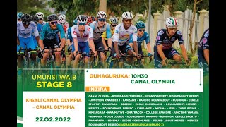 🔴LIVE Tour du Rwanda 2022  Last Stage  Kigali Canal Olympia  Canal Olympia [upl. by Atirabrab]