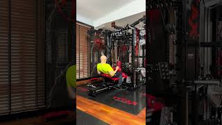 ULTIMATE HOME GYM  Triceps training on TYTAX motivation tytaxathome sports homegym legs [upl. by Akemit]