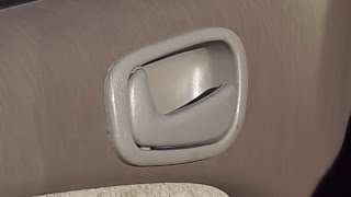 Chevrolet Chevy Prizm Inner Door Handle Replacement 1998  2002 [upl. by Adnohsek349]