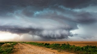 The Lamesa Meso  supercell time lapse [upl. by Eiznekcam]