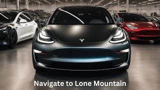 2024 Tesla Model 3 Performance  Navigate to Lone Mountain  FSD 12 Version 1236 [upl. by Tolkan27]