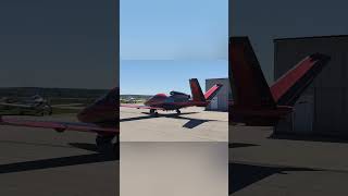 Cirrus SF50 Vision Jet start up and low pass cirruslife aviation flying [upl. by Flory]