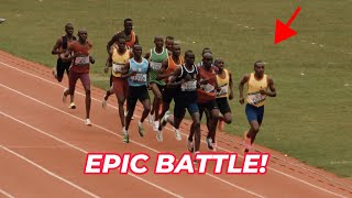 Mens 1500m Final Battle  KDF Athletics Championships 2024 [upl. by Bernete]