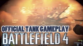 Battlefield 4  Official Tank Gameplay w Destructible Environment  E3 BF4 PREALPHA Multiplayer [upl. by Antonio]