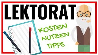 Lektorat im Studium  Selbst Korrekturlesen oder Profi bezahlen Bachelorarbeit Masterarbeit 📝 [upl. by Leoj]