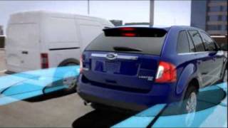 BLIS with Cross Traffic Alert  Ford Edge [upl. by Anidal168]