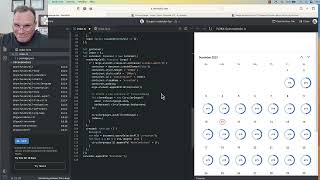 How to Integrate Circular Gauge within the JavaScript Calendar Control [upl. by Nylzzaj889]