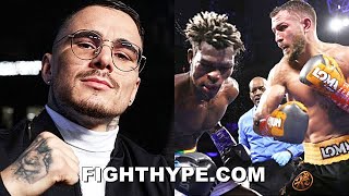 GEORGE KAMBOSOS JR REACTS TO LOMACHENKO DROPPING amp BEATING COMMEY SENDS quotEMPERORquot MESSAGE [upl. by Ariuqahs398]