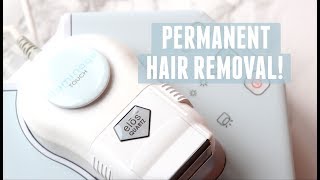 SUPER EASY HAIR REMOVAL AT HOME FT ILUMINAGE  DACEY CASH [upl. by Joelynn279]