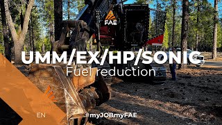 The UMMEXHPSonic  FAEs forestry mulchers for the most powerful excavators [upl. by Harmon464]