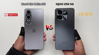 Oneplus Nord CE 4 Lite 5G vs IQOO Z9X 5G  Speed Test [upl. by Richarda]