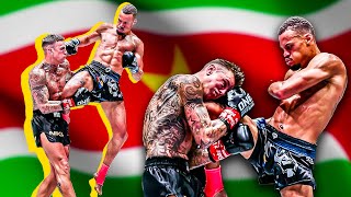 Regian Eersels DANGEROUS Surinamese Kickboxing Style 🇸🇷💥🥊 [upl. by Mar]