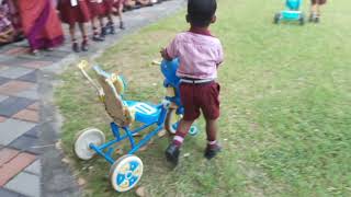 Kg Tricycle Competition 28112024  St Francis School Vadakkencherry [upl. by Orodoet]