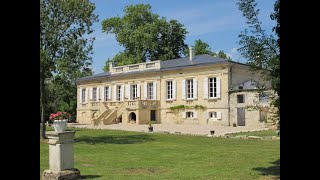 Fabulous renovated 18th C château for sale near Bordeaux [upl. by Nerej416]