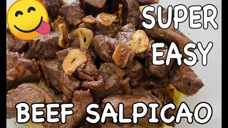 BEEF SALPICAO RECIPE [upl. by Nyliram617]