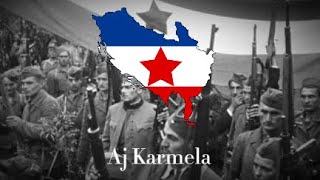 “Aj Karmela”  Yugoslav AntiFascist Song [upl. by Zaremski487]