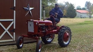 1964 Farmall Cub  Finished amp Running  Redneck MFG [upl. by Goodrow453]