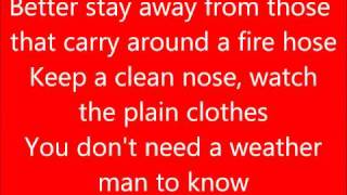 Bob DylanSubterranean Homesick Blues lyrics [upl. by Learsiy70]