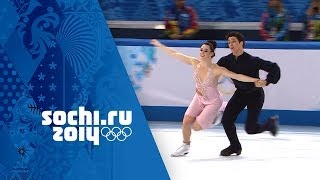 Tessa Virtue amp Scott Moir  Full Silver Medal Free Dance Performance  Sochi 2014 Winter Olympics [upl. by Dayiz]