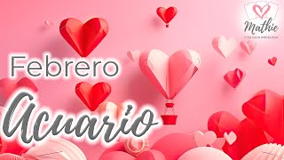 ACUARIO💖LO DEJA TODO POR TI🤩PLANIFICA CONTIGO💍💘Horóscopo acuario febrero 2024 💖Tarot Guia Angelical [upl. by Rushing]