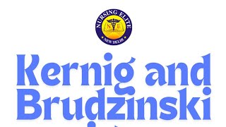 Kernig and Brudzinski signs [upl. by Heidt229]