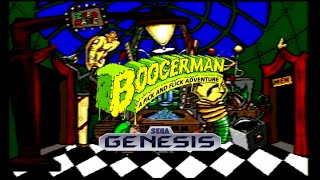 Lets Play Boogerman A Pick And Flick Adventure Genesis [upl. by Salesin]