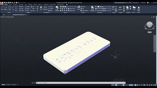 AutoCAD 2020 Make A Nameplate  Tutorial 1 [upl. by Otila361]