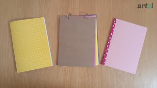 The 3 Easiest Ways of Making a Notebook DIY [upl. by Eiaj85]