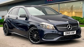 Used MercedesBenz A Class 16 A200 AMG Line 7GDCT Euro 6 ss 5dr  Motor Match Crewe [upl. by Risteau]