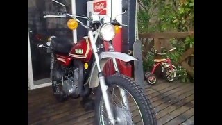 ★1974★DT125★vintage trail YAMAHA★SPC [upl. by Yeoj]