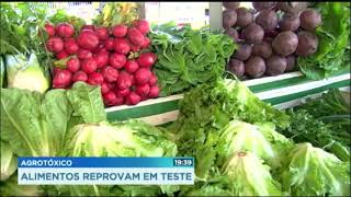 Teste revela alto nível de agrotóxicos em alimentos [upl. by Inaleon]