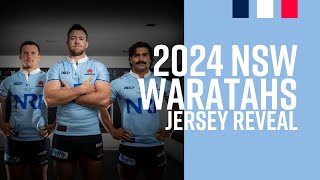 2024 NSW Waratahs Jersey Reveal [upl. by Lerat]