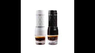 3 in1 Mini Manual Capsule Coffee Powder Coffee Maker Hand Press Espresso Coffee Maker [upl. by Turmel]