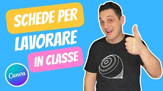 Canva for education come creare una scheda per lavorare in classe [upl. by Annaeg]