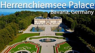 Herrenchiemsee Palace in 4K  Beautiful Palace of King Ludwig II in Bavaria Germany [upl. by Hodess]