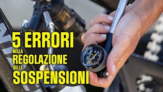 5 errori nella regolazione delle sospensioni [upl. by Nabi]