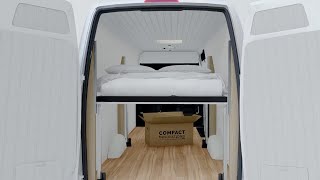 Camper Van Bed Lift Kit [upl. by Inalan791]