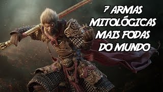 7 Armas Mitológicas Mais Fodas do Mundo [upl. by Lalage584]