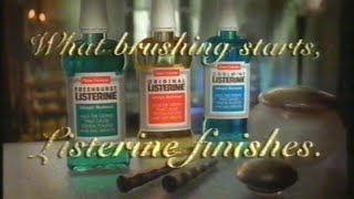 Listerine advert with Keith Allen  Broadcast 27th June 1997 Channel 4 UK [upl. by Radack]