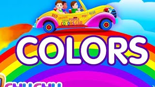 Lets Learn The Colors  Cartoon Animation Color Songs for Children by ChuChuTV [upl. by Seitz]