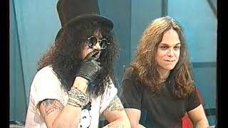 Slash  Denton Australian Interview 1995 [upl. by Aerdnad957]